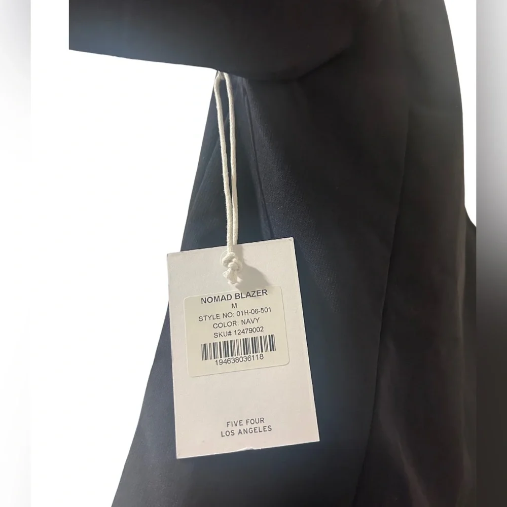 FF. LA Five Four Nomad Nylon Tech Blazer | Navy | NWT | Size M
